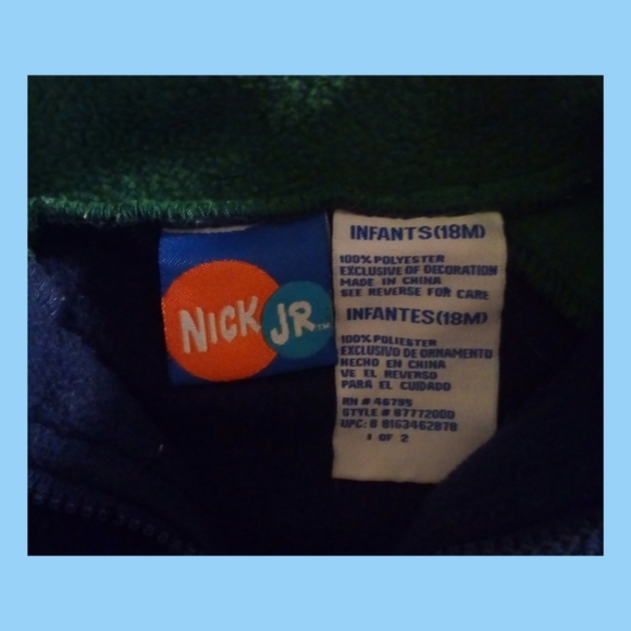 DIEGO SIZE 18 MONTH FLEECE JACKET LIKE NEW! - Picture 4 of 4